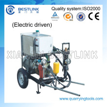 Efficent and Mobile Hydraulic Rock Drill with Pump Set